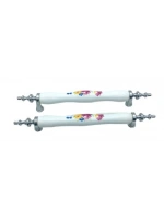 İbico-911 ( Orta & 13cm ) ( Krom ) Porselen Kulp*10x5