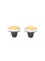 İbico-912 Metal No-8 Krom Mix Düğme Kulp*25x8
