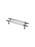 İbico-917 ( Orta & 13cm ) ( Krom & Krom ) Boru Kulp*10x5