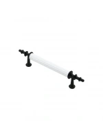 İbico-973 ( 9.6cm ) ( Beyaz & Siyah ) Boru Kulp*10x5