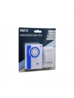 İbico İ11-014 ( Wireles Kablosuz ) Kapı Zili ( Pilli ) ( 16 Farklı Melodi ) ( 50mt Çekim Alanı ) ( Pil = 2aa & Düğme = 23a )*50