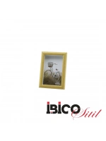 İbico İ12-025 ( 4x6 & 10x15cm ) ( Kalın & Lüx Bambu & Tek Renk Çerçevesi ) Ahşap Resim Çerçevesi *36=k
