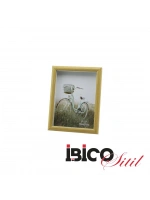 İbico İ12-027 ( 6x8 X 15x20cm ) ( Kalın & Lüx Bambu & Tek Renk Çerçeve ) Ahşap Resim Çerçevesi*36=k
