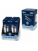İbico İ15-003 ( 2pcs ) ( Gri ) Tırnak Makası Seti*12x30
