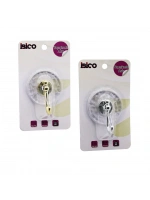 İbico İ17-015 (tekli) (gold & Gümüş) (krom Görünüm) Plastik Askı (yapışkanlı=mika Kristal=dalga Desen) (3kg)*12x14