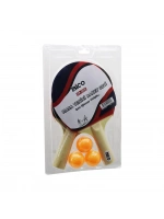 İbico İ19-005 ( Masa Tenisi ) ( Pinpon ) ( Raket ) Seti ( 2pcs Raket - 3pcs Top )*80