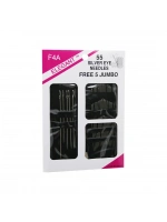İbico İ20-004 Elegant F4a Kf-635 ( 55pcs ) Jumbo İğne Seti*24x30