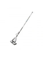 İbico İ21-116 Mop ( Kendinden Sıkmalı ) Pva Sünger Mop & Kelebek Mop ( Krom Sap = 110cm + Plastik Başlık=135cm )*24