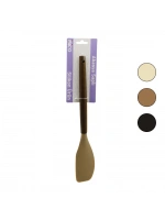 İbico İ22-020 ( Renkli Silikon ) ( Ahşap Akasya Saplı ) Yan Spatula ( 30cm )*6x24