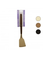 İbico İ22-021 ( Renkli Silikon ) ( Ahşap Akasya Saplı ) Spatula ( 30cm )*6x24