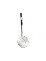 İbico İ22-297 ( 14cm ) ( Akasya Saplı ) Çelik Metal Kevgir*12x10