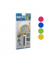 İbico K13-039 (orta Boy) (yuvarlak=8.7cm) Duş Başlık (kademeli) (vakumlu) (krom Gövde-renk.kenar-beyaz Zemin)(sap:14cm)*77