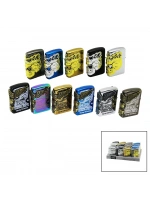 İbico Lıghter Sda-18-20 ( Gri & Kabartma ) Zippo Çakmak*20x24