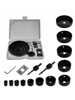 İbico Lrd-13 Hole Saw Kıt ( 16pcs ) Buat Açma Panç Seti*30