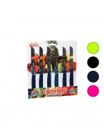İbico My01 ( 6pcs ) Dişli Meyve Bıçak Takım ( Renkli )*20x6