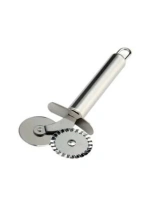 İbico No:354 ( Metal Saplı ) Çift Başlı Metal Pizza Ruleti *600