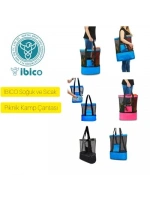 İbico ( Soğuk Sıcak ) Fileli Termos Çanta Kamp Plaj Piknik*100