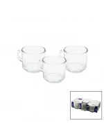 Işık Kitchen Br-190 ( 6pcs ) ( Mini ) Cam Kupa ( 150ml )*8=k