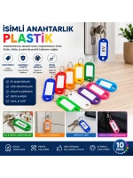 İsimli Anahtarlık Plastik*100x50