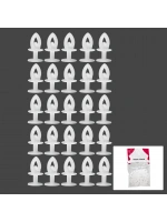İst.grup ( Geçmeli ) Perde Düğmesi*25x40
