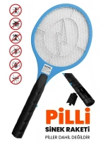 Kalem Pilli Raket Sinek Öldürücü Asonıc