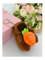 Kapibara Peluş Anahtarlık