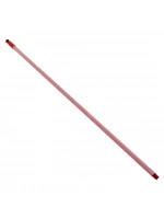 Kappro ( Kırmızı & Beyaz Çizgili ) ( Metal ) Vilada Fırça Sapı 120cm*25=k