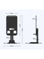 Katlanabilir Telefon Tutucu Stand Yuvarlak Tabanlı CM-074