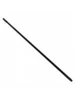 Kcp ( Düz Siyah ) ( Metal ) Vilada Fırça Sapı ( 120cm )*25=k