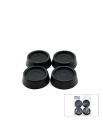 Kervan ( Siyah ) ( 4pcs ) Çamaşır Makine Titreşim Önleyici Ayak*140