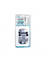 Kınetex Ktx-3024 ( Krom & Vakumlu ) Yapışkanlı Duş Askısı & Mafsal*30x4