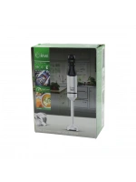 Kiwi Khb-4438 ( Çubuk ) El Blender (1200w) (değişken Hız Kontrol Düğmesi) (güçlü Dc Motor)(çelik Bıçak) (krom Kaplama Gövde)*8