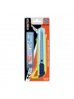 Knıtex Ktx-2355 ( Yedekli ) ( Plastik & Renkli ) Falçata Maket Bıçak 18mm*54x4