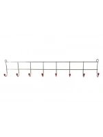Kral Kr-04 Metal 8 Kollu Düz Duvar Askısı *12x12