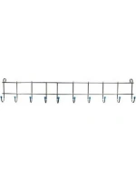 Kral Kr-07 Metal 10 Kollu Düz Duvar Askısı*12x12