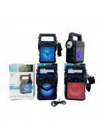 Kts-1706 Taşınabilir Güneş Enerjili Fenerli Bluetooth Hoparlör