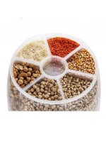 Kuru Gıda Ve Bakliyat 6lı Erzak Saklama Kabı 6 Kg