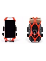 Lastik Destekli Standlı Bisiklet Telefon Tutucu
