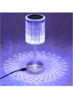 Led Bluetooth Hoparlör Uzaktan Kumandalı Kristal Lamba Masa Lamba
