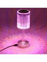 Led Bluetooth Hoparlör Uzaktan Kumandalı Kristal Lamba Masa Lamba