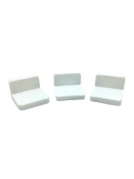 Made (ddae1) Plastik Dolap Askı Elemanı Beyaz*25x10