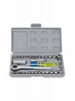 Man Ref-103025 ( 40pcs ) ( 1/4 & 3/8 ) Lokma Takımı ( Plastik Kutulu ) Metrıc Sıze Combınatıon Set*20