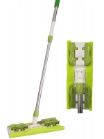 Mandallı Mop Seti Yer Duvar Tavan Cam Mopu Tüm Yüzeyler İçin