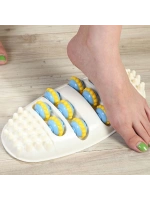 Masaj Mat Masaj Aleti 3d Shiatsu Rulo Ayak Masajı Rulo Ayak Rulo Tekerlek Akupunktur Noktası