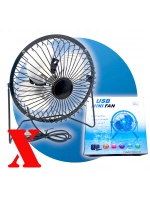 Masaüstü Metal Mini Fan Vantilatör Usb Girişli 20 Cm Çap