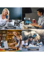 Masaüstü Mini Su Ve Buz Hazneli Buhar Püskürtmeli 3in1 Vantilatör Fan
