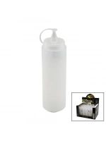 Masterchef ( 700ml ) Yağdanlık & Sosluk ( Şeffaf & Plastik Şişe ) ( Ketçap & Mayonez )*24=k