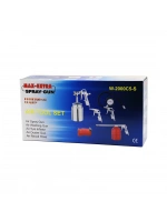 Max-extra W-2000c5-s Hava Basma Alet Seti (4tabanca Boya Püskürtme& Yıkama& Şişirme& Temizleme-kurutma)*10