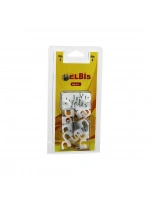 Medalyan Dl-39 ( No-3 ) Çelik Çivili Kroşe ( 25pcs )*12x24