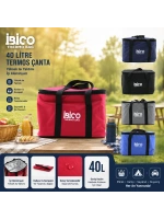 Mega Everest ( 40lt ) Termos Çanta ( Folyolu ) ( 40 X 30 X 25cm ) ( Taşıma Kulp )*100